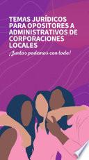 Temas jurídicos para opositores a Administrativos de Corporaciones Locales