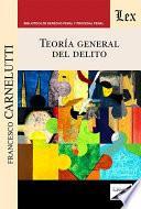 Teoría general del delito