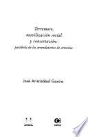 Terremoto, movilización social y concertación