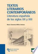 Textos Literarios Contemporáneos