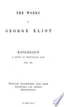 The Works of George Eliot: Middlemarch