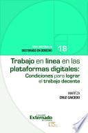 Trabajo en línea en las plataformas digitales