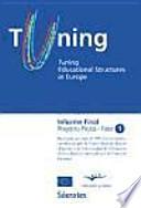 Tuning educational structures in Europe