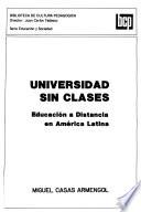 Universidad sin clases