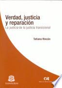 Verdad, justicia y reparación