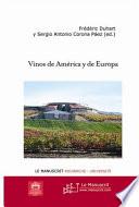 Vinos de América y de Europa