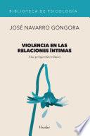 Violencia en las relaciones íntimas