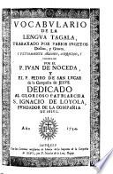 Vocabulario de la lengua Tagala