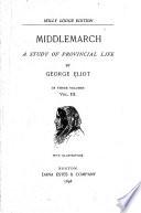 Works of George Eliot: Middlemarch